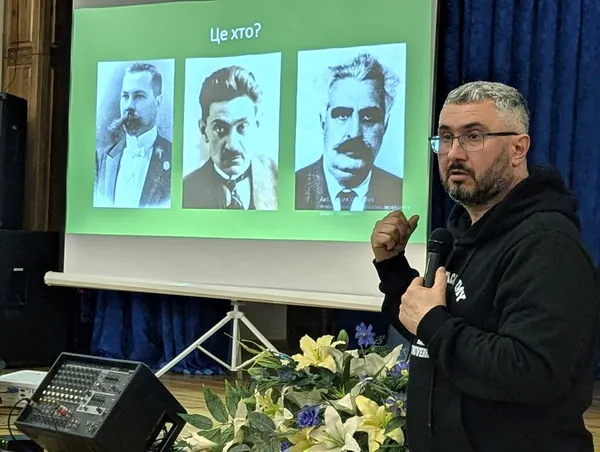 На Волині побував військовий і журналіст Вахтанг Кіпіані (фото)