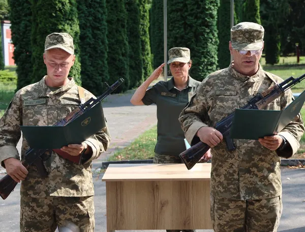 Переїхав з Луганщини і став на захист Волині: у прикордонному загоні склали присягу новобранці (фото)
