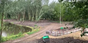 Здачу парку на Набережній у Луцьку за 70 млн грн перенесли на літо 2027 року