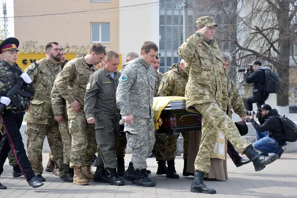Як Луцьк прощався з «айдарівцем» Олегом Твердохлібом (фото)