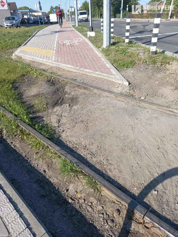 Нову велодоріжку на Ківерцівській у Луцьку перероблять (фото, відео)