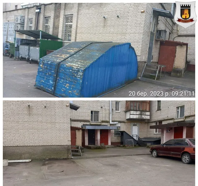 У Луцьку муніципали демонтували незаконні конструкції (фото)