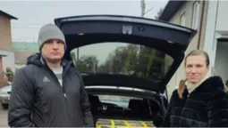 Сім'я з Ківерців передала генератор для потреб військовослужбовців (фото)