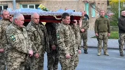 На Волині провели в останню путь загиблого гранатометника Гайка Хачатряна (фото)