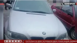 На Волині зловили двох п'яних водіїв – автівки забрали на спецмайданчик (фото, відео)
