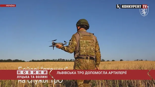 За допомогою «пташок»: львівська ТрО та артилерія знищили командний пункт окупантів (відео)