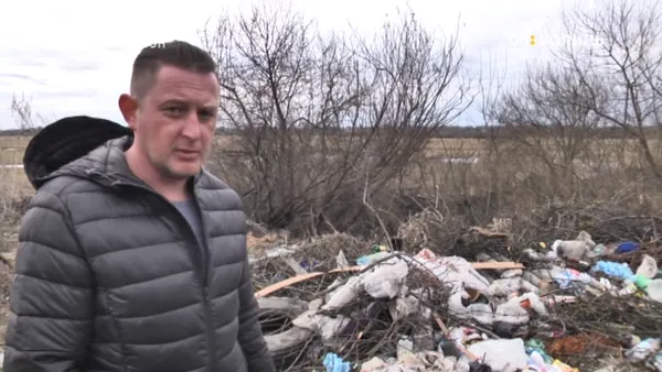 Мешканця Підгайців оштрафують на 12 тисяч гривень за стихійне сміттєзвалище (відео)