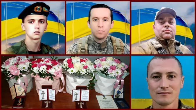 У Рожищі родинам загиблих воїнів вручили державні нагороди (фото)