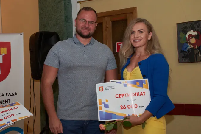 У Луцьку спортсменів відзначили нагородами (фото)