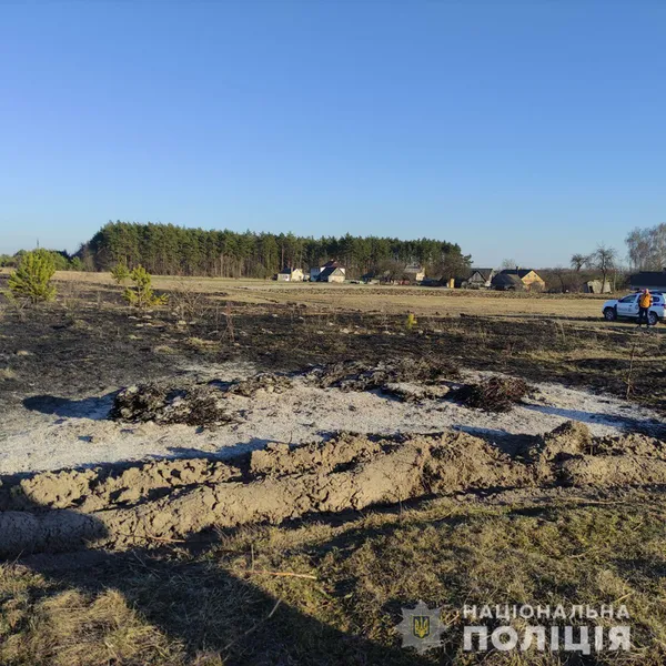 Під Луцьком зловили палія, який спричинив пожежу на площі 10 гектарів (фото)