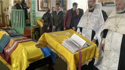 У селі на Волині в останню путь провели загиблого воїна  (відео)