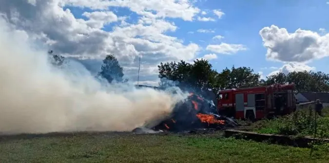 «Запальне» перше вересня на Волині: загасили три пожежі (фото)