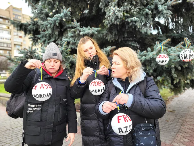 «Моя душа в полоні»: в Ковелі – акція на підтримку полонених захисників Маріуполя (фото)