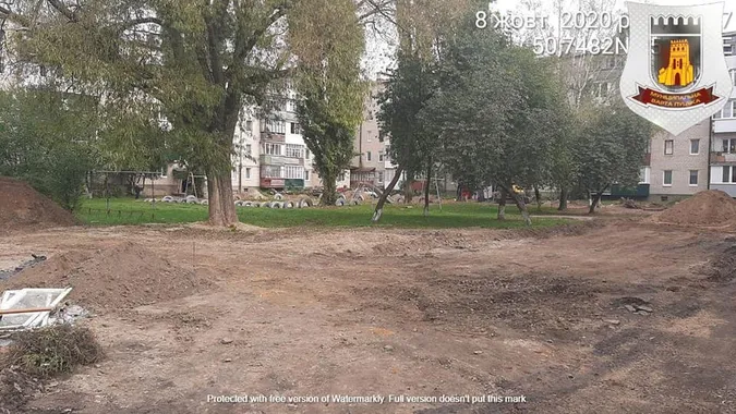 В районі Балки облаштовують майданчик для збору побутових відходів (фото)