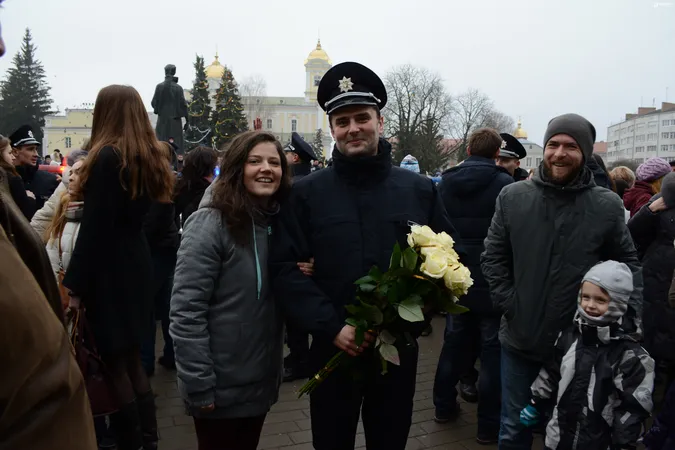 Патрульні поліцейські Луцька присягнули на вірність