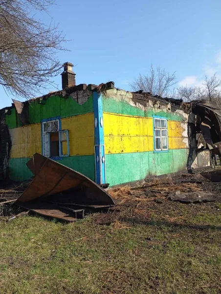 На Волині згоріла хата, де молилися прихожани УПЦ «МП» (фото)