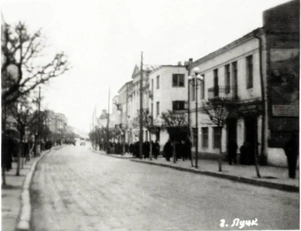 Замок, центр, дитяча залізниця: Луцьк на фото 1955 року