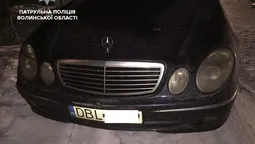 У Луцьку переслідували п'яного водія на "бляхах" (відео)