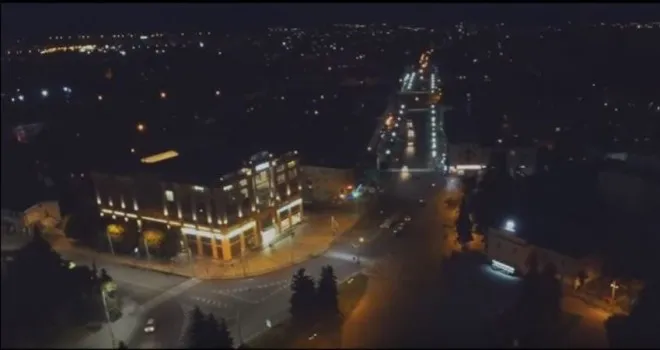Нічний Луцьк: відеопанорама міста