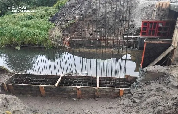 На Старовижівщині вперше за 50 років ремонтують 6-метровий міст (фото)
