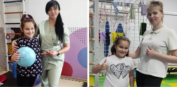 На Волині 8-річна «поспішайка» вже п'ять років проходить реабілітацію у «Феніксі» (фото)
