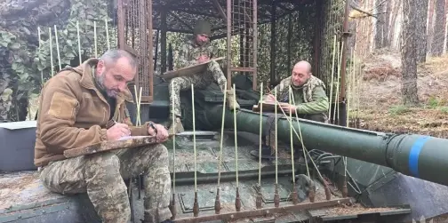 «Лист, який не закінчується»: воїни 14 ОМБр долучилися до загальнонаціонального диктанту (фото)