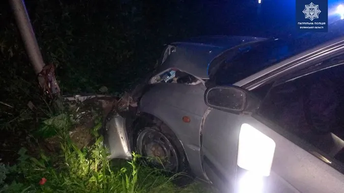 У Луцьку патрульні покарали п’яних водіїв, які вчинили ДТП (фото)