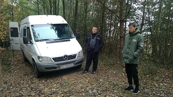 На Волині виявили мікроавтобус із контрабандним м'ясом (фото)