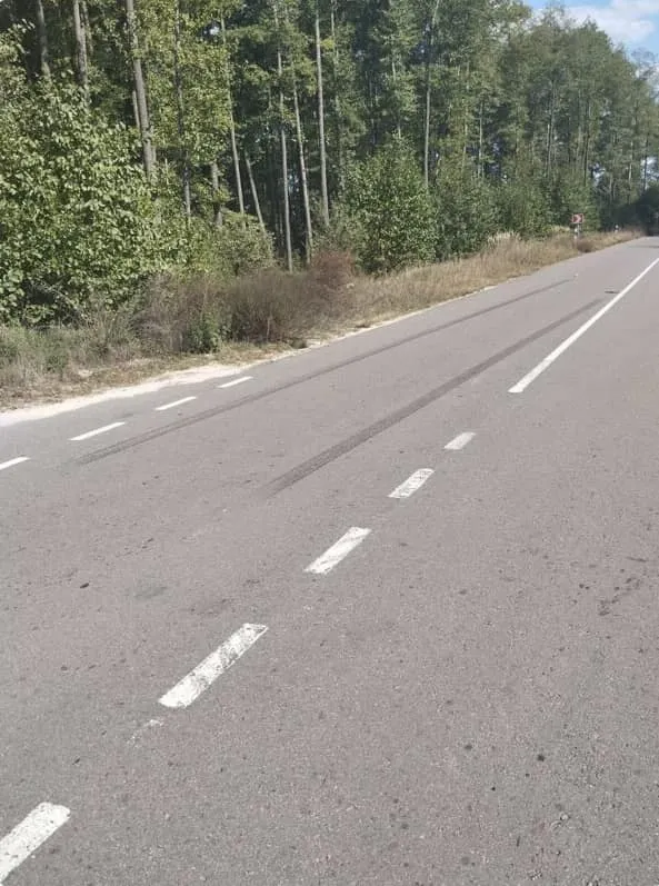 Вибігла на дорогу: на Волині поліцейські збили жінку (фото)