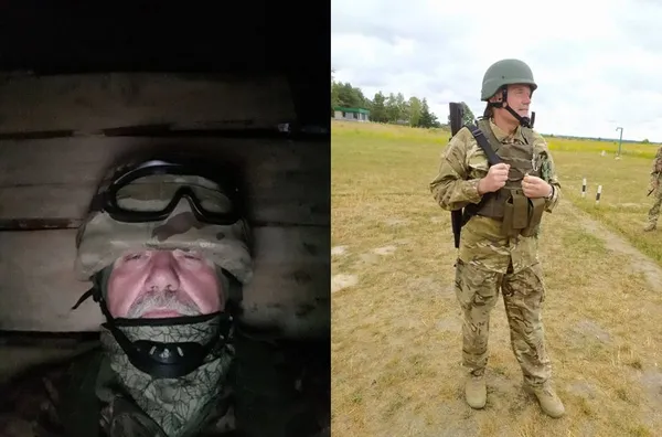 Військовий з Волині пише неймовірні ікони на ящиках з-під набоїв (відео)