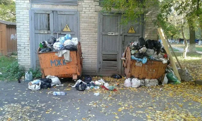 Лучан каратимуть за гілля та будівельні відходи у сміттєвих контейнерах (фото)