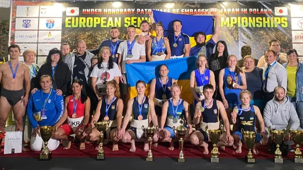 Лучанка здобула «бронзу» на чемпіонаті Європи з сумо