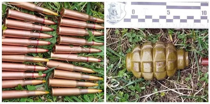 Гранати і набої: на Волині затримали торговця боєприпасами (фото)