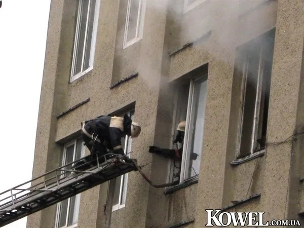 Розповіли подробиці загоряння готелю у Ковелі