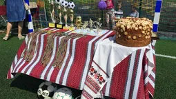 У любомльській школі відкрили футбольний майданчик зі штучним покриттям (фото)
