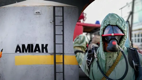 Розпізнати за хвилину: які перші ознаки отруєння аміаком та як врятуватися