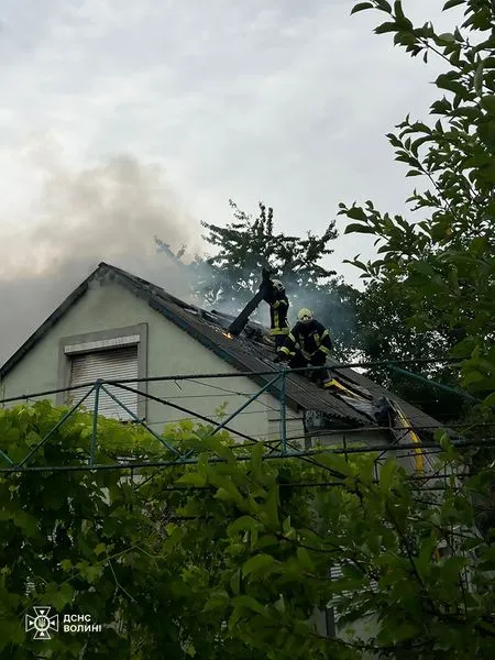 На Волині за добу сталися вісім пожеж (фото)