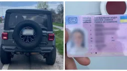 Ганяла на «джипі»: під Луцьком зловили 22-річну водійку з «лівим» посвідченням (фото)