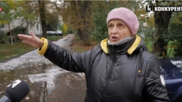 Не їдуть, а пливуть: у Луцьку двір багатоповерхівки запотоплює після кожного дощу (відео)