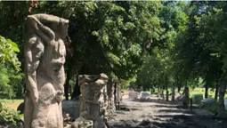 У луцькому парку скульптури Голованя поставлять у ряд і підсвітять  (фото)