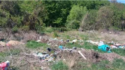 У Луцькому районі невідомі влаштували стихійне сміттєзвалище (фото)