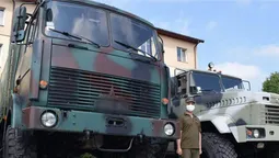 У Луцьку продемонстрували готовність військової техніки (фото)