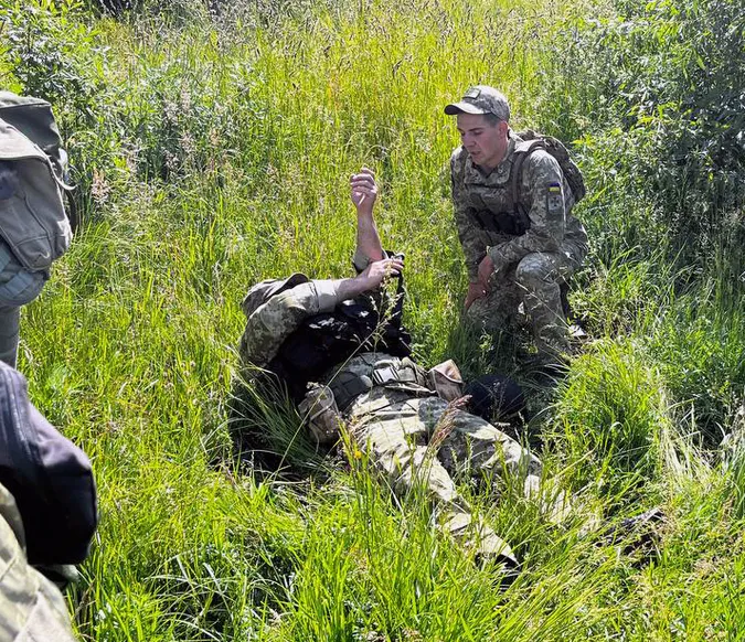 На Волині інструктор зі США тренує прикордонників (фото)