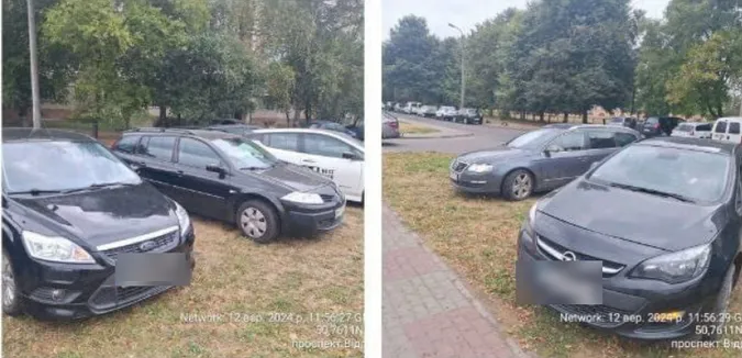 У Луцьку муніципали покарали любителів паркуватися на газонах (фото)