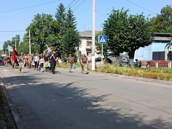 На Волинь «на щиті» повернувся Герой Віктор Галабурда