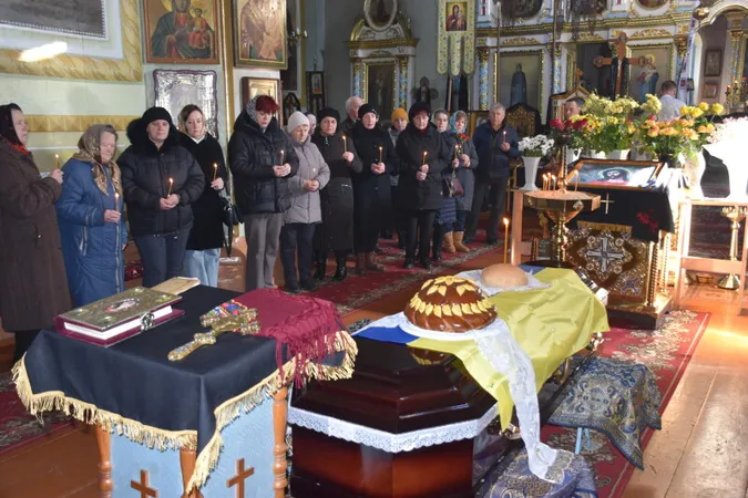 У Княгининку попрощалися із гранатометником Володимиром Марчуком (фото)