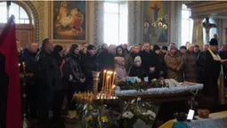 У Володимирі провели в останню дорогу Тараса Марходея (фото)