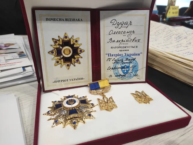 Директор Волинської обласної лікарні Олександр Дудар отримав орден (фото)