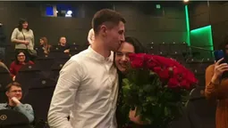 У луцькому "Промені" хлопець освідчився в коханні (фото, відео)