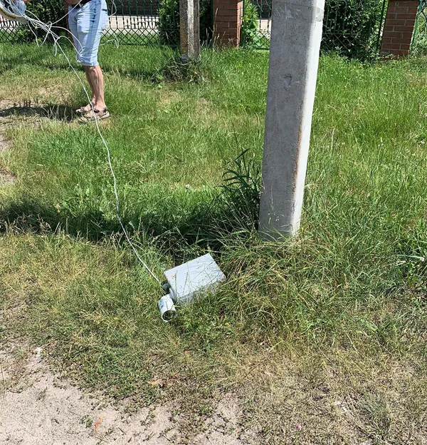 У селі на Волині на небезпечному перехресті встановили відеокамеру (фото)